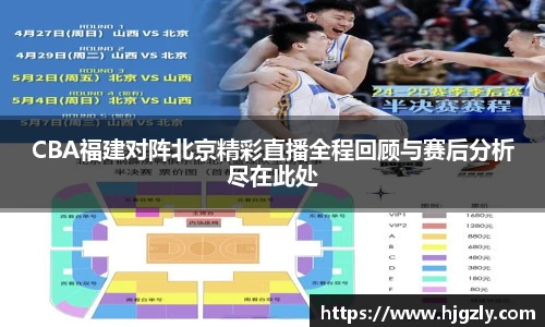 CBA福建对阵北京精彩直播全程回顾与赛后分析尽在此处